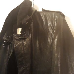 Genuine Burberry leather jacket